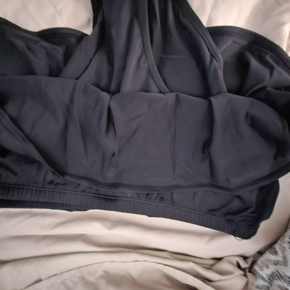 Avenue Black Swim Skirt